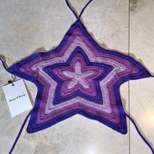 HOUSE OF SUNNY crochet star top